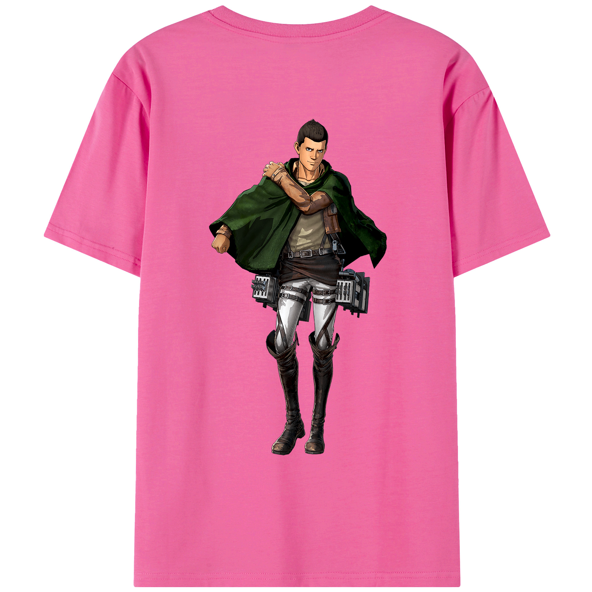 （画像用） 進撃の巨人 Attack on Titan レディース半袖Tシャツ(バックプリント)